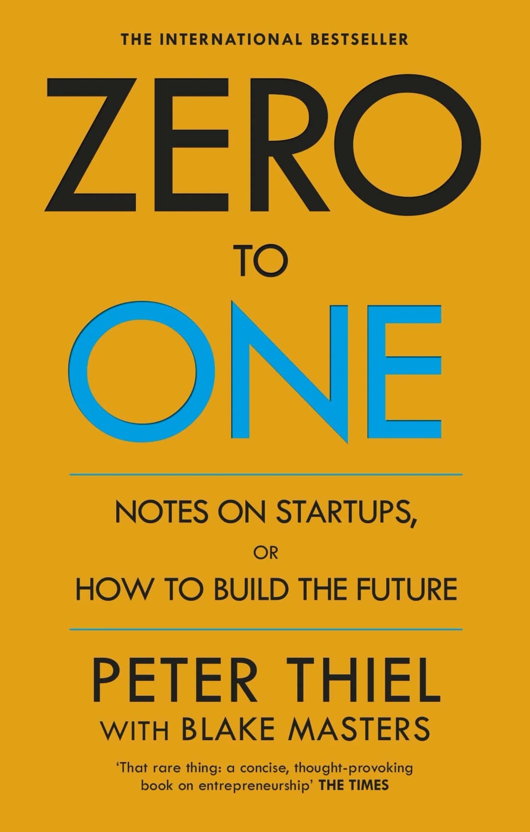 Zero to One by Peter Thiel